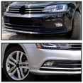 thumbnail image 2 of Spec-D Tuning Clear Bumper Driving Fog Lights + Bulbs + Switch Compatible with 2015-2018 Volkswagen Jetta L+R Pair Assembly, 2 of 7