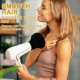 thumbnail image 6 of 1pack Travel Hair Dryer Sock Cover Heat Protection Cap Fits Most Standard Blow Dryers Portable Foldable Attachment for Curly Wavy Hair Foldable Travel Diffuser Sock with Elastic Band, 6 of 6