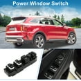 thumbnail image 2 of Interruptor de ventana eléctrica Unique Bargains para el lado del conductor delantero izquierdo para Kia Sorento 2015-2020 Negro, 2 of 7