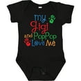 thumbnail image 3 of Inktastic My Gigi and Poppop Love Me Boys or Girls Baby Bodysuit, 3 of 5