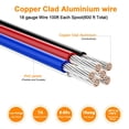 thumbnail image 2 of Cable VIABRICO, calibre 18, 600 pies, 100 pies, bobina de 6 colores, cobre, 2 of 6