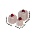 thumbnail image 2 of RKSTN Foldable Valentine'S Day Luminous Gift Box Three-Piece Set Decorated In Red, 2 of 8
