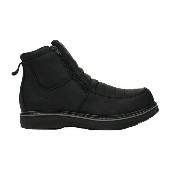 Botas Hombre Sail Piel Casuales Trabajo Ligeras negro 26.5