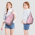 thumbnail image 3 of Foodie Sling Backpack – Delicious Dessert & Candy Pattern Shoulder Bag, Fashionable Lightweight Daypack for Work & School, 3 of 4