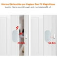 thumbnail image 3 of Door Alarm Wireless Anti-Theft Remote Control Door and Window Security Alarms for Home and Kids Security, 3 of 7