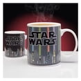 thumbnail image 3 of Taza de cerámica creativa de Star Wars, sable de luz, respuesta al calor, cambia de Color, taza de café caliente, taza de leche, taza de bebida de oficina, 3 of 5