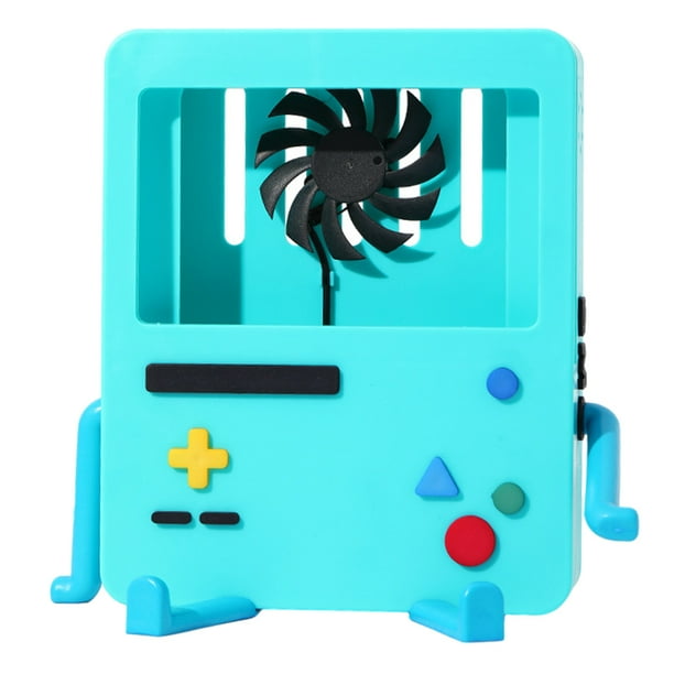 FLhrweasw Soporte Dibujos Animados Lindo Y Encantador Soporte para Jugador Juegos para Switch (ventilador Azul Cielo)