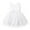 White, variant on AWZXDE Girls Cute Party Dress with Bow Fashion Round Neck Sleeveless Puffy Short Dress for Festive Occasions White,0-3 Months