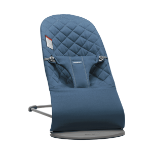 BabyBjorn Bouncer Bliss Baby Bouncer with Midnight Blue Classic Quilt
