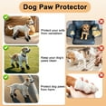 thumbnail image 6 of Unique Bargains 4pcs Dog Shoes Breathable Dog Shoes Dog Boots Paw Protectors Black Size 8 Width 2.75", 6 of 7