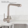 thumbnail image 4 of Grifo de agua potable con rociador doble Grifos de fregadero de cocina para sistema de filtración de agua, 4 of 5