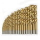 thumbnail image 1 of Brocas helicoidales de Acero de alta velocidad Zhivalor 25 uds 1mm-13mm dorado, 1 of 8