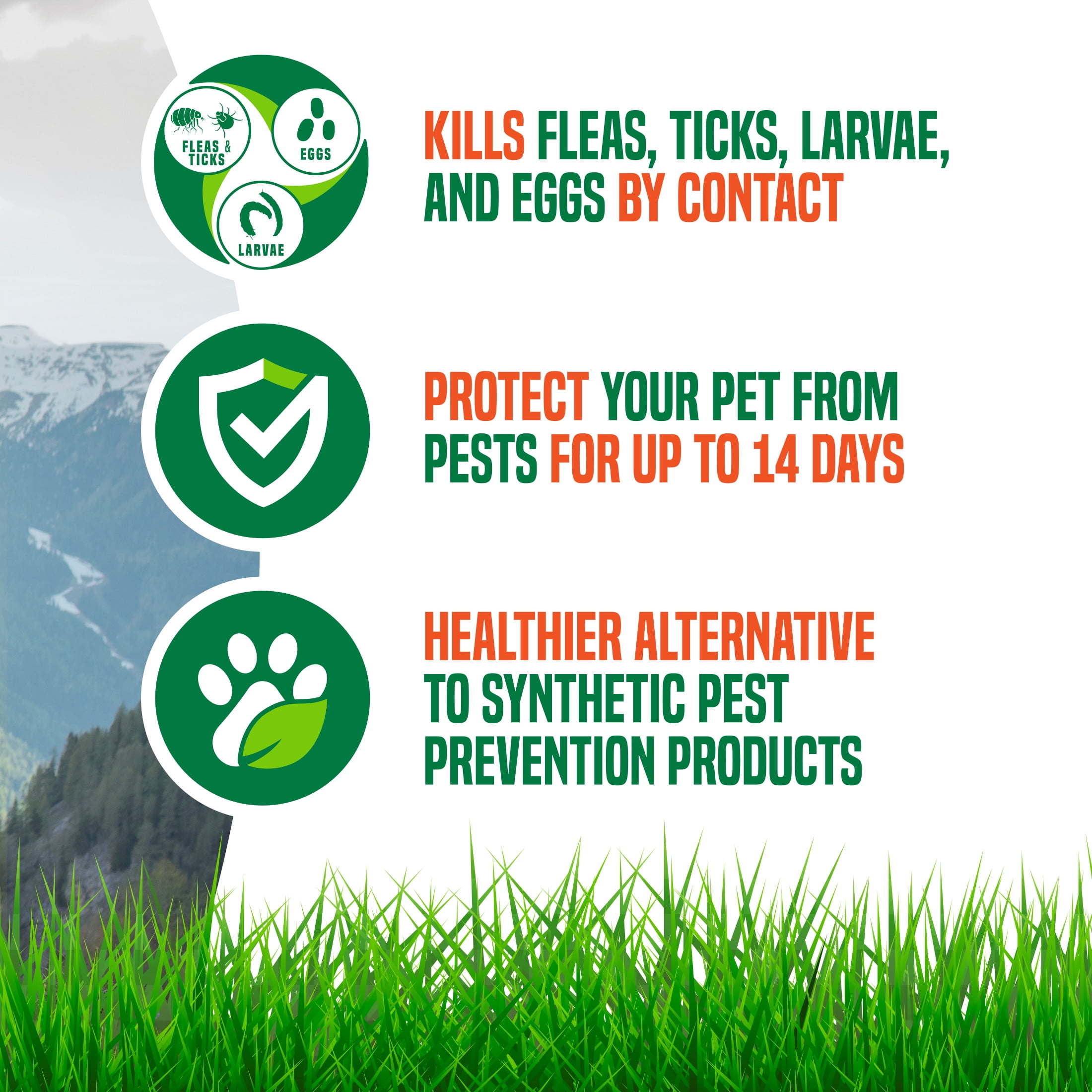 Naturel Promise Flick! Natural Flea & Tick Max Strength Spray for Dogs, 16oz