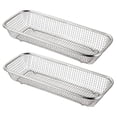 thumbnail image 4 of IFANLANDOR Silverware Dishwasher Basket for Kitchen Use Drainage Design 2pcs Stainless Steel, 4 of 8