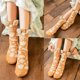 thumbnail image 4 of Guardurnaity Terciopelo coralino Manténgase abrigado con estilo con estos calcetines para dormir Kawaii Calcetines para dormir de invierno Medias vaca, 4 of 6