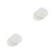 thumbnail image 3 of Qarigey 1 par de calcetín de algodón para el antepié de verano para mujer, almohadilla transpirable para los dedos de los pies para niñas, Blanco 2piezas, 3 of 6