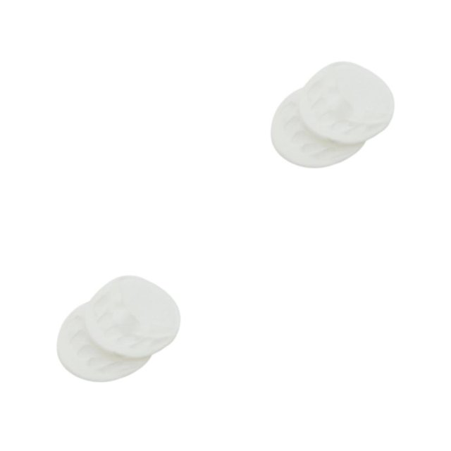 Qarigey 1 par de calcetines para el antepié para niñas, almohadilla transpirable para los dedos de los pies, para viajar, caminar, ir de Blanco 2Conjunto