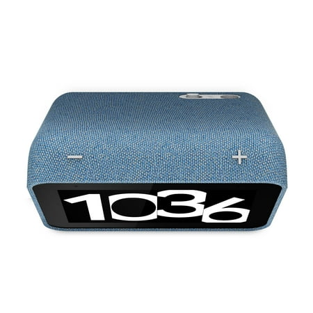 Lenovo - Smart Clock (2nd Gen) 4" Smart Display with Google Assistant - Abyss Blue