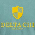 thumbnail image 3 of CafePress - Delta Chi Vertical Yellow Logo T Shirt - Mens Comfort Colors Shirt, 3 of 5