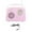 Rose, variante sur funtasica Radio Portable Matériau ABS avec Poignée BT 5.0 Design Rétro pour Maison Extérieur Rose