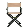 thumbnail image 4 of Casual Home Chaise de Réalisateur 18 Pouces" Cadre Noir avec Toile Beige, 4 of 5