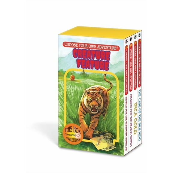 Choose Your Own Adventure Box Sets Choose Your Own Adventure 4-Book Boxed Set Creature Feature Box (the Case of the Silk King, Inca Gold, Search for Black , (Paperback)