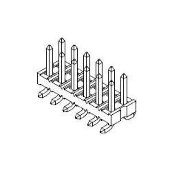 Pack of 6 87759-2450 Connector Header 24 position 2.00mm Surface Mount :RoHS