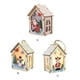 thumbnail image 3 of Yuarrent Casa de de Navidad, exquisito adorno de escritorio, lámpara de noche en forma de cabina, colgante luminoso en miniatura brillante Kits de decoración para fiestas Anciano Yuarrent HA068046-01B, 3 of 6