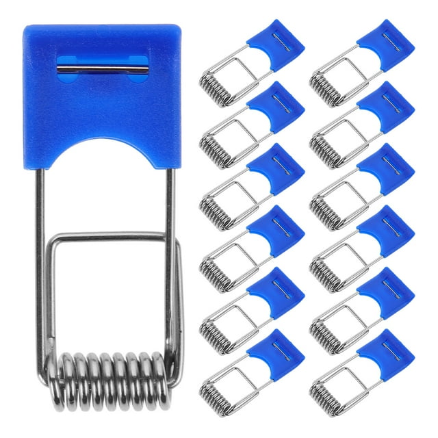 Miangastore 50 Pcs Clips de Ressort pour Lampe de Panneau de Downlight pour Éclairage Encastré Led Base de Lumière de Plafond Accessoires de Luminaire Clips de Ressort pour Downlight