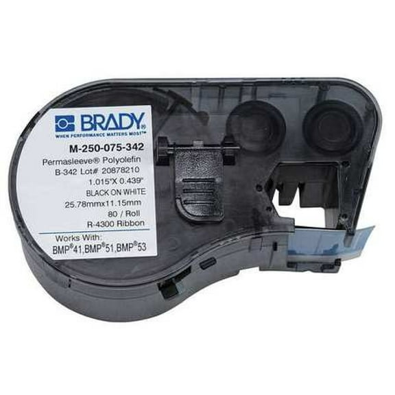 Brady M-250-075-342 Labels for BMP53/BMP51 Printers