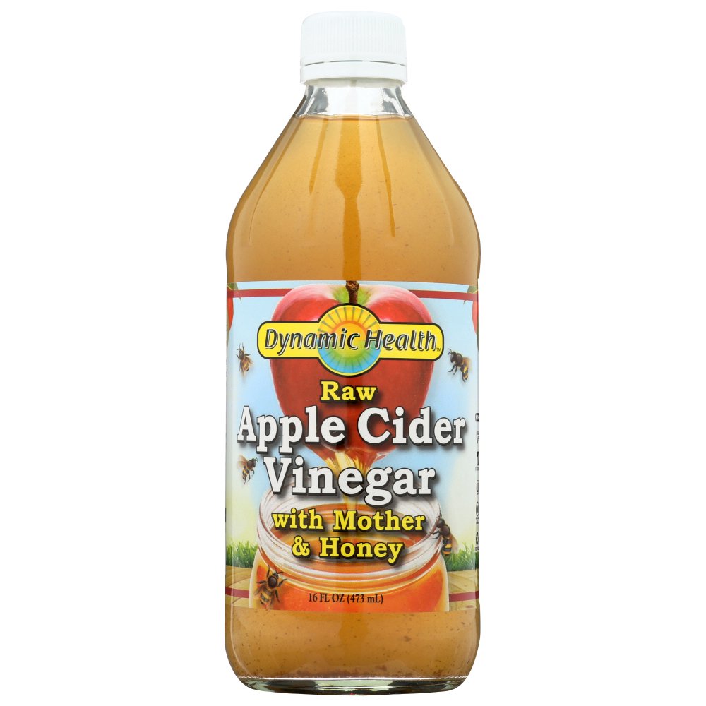 Dynamic Health Apple Cider Vinegar With The Mother And Natural Honey