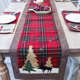 thumbnail image 2 of Bewildely Camino de navideño, suministros para fiestas de restaurante, accesorios, adornos de mesa, diseño de escena, mantel a cuadros, adornos para Kits de decoración para fiestas Bewildely HA070263-00, 2 of 6