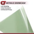 thumbnail image 4 of Unique Bargains Nano Ceramic Car Window Tint Film VLT 50% IRR 60% UVR 99% 4.92 ft x 20.08 inch Privacy Film 2mil PET 1 Pc Green 0.5 VLT, 4 of 8