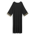 thumbnail image 4 of Edolynsa Womens Embroidered Kaftan Dresses Long Swimsuit Cover up Plus Size Caftan Loungewear Maxi Beachwear Boho Beach Tops, 4 of 8