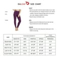 thumbnail image 3 of BALEAF Youth Girl's Athletic Dance Leggings Compression Pants Running Active Yoga Tights with Back Pocket Black S, 3 of 7