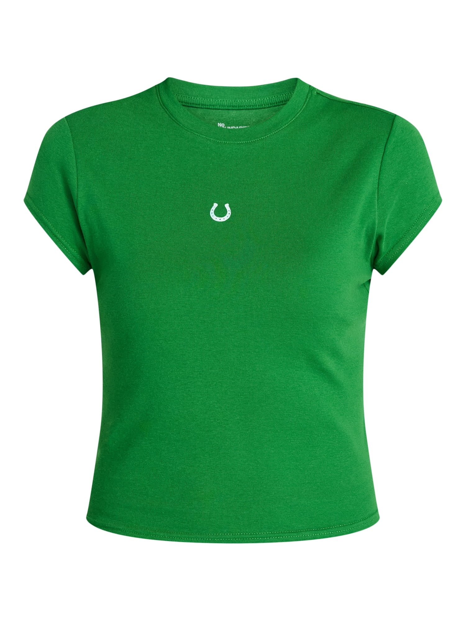 No Boundaries St. Patrick's Day Graphic Baby Tee, Women's XXS-XXL