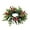 Green, variant on Christmas Candle Ring Wreath Candle Ring Wreath Suitable for Candles and Candle Holders Candle Holder Ring Suitable for Columnar Candles Festivals Clear Tealight Candle Holder Low Candlestick Holders