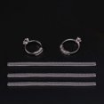 thumbnail image 2 of Juego de 10 protectores reductores de anillos invisibles, ajustadores de tamaño de anillo para anillos sueltos., 2 of 5