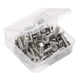 thumbnail image 1 of Tornillos de cabeza plana de 1/4-20 x 1"" Pernos avellanados Acero inoxidable 18-8 (304) Acabado brillante DIN 7991 Rosca completa Allen Socket Drive 30 PCS, 1 of 1