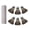 6 pack, variant on Badminton Set, Professional Badminton Shuttlecocks Badminton Set with Durability Stability and Balances
