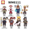 thumbnail image 3 of Naruto Bloques De Construcción Gaara Gokage Meeting Shikamaru Juguetes De Para Niños WM6111, 3 of 4