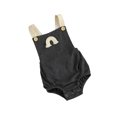 thumbnail image 2 of Qiylii Toddler Rainbow Embroidery Bodysuit, Sleeveless Suspender Romper, 2 of 6