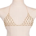 thumbnail image 1 of Collar de cadena sujetador cuerpo de imitación de oro Fernando, 1 of 6