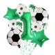 thumbnail image 2 of 11 globos de helio de aluminio para fútbol, decoraciones para fiestas de cumpleaños para niños, bolas de números verdes de 30 pulgadas, suministros para fiestas de fútbol, 2 of 5