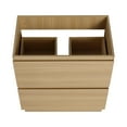 thumbnail image 6 of 30" Bathroom Vanities without Sink, Modern Undermount Bathroom Sink Cabinet with Double drawer, Freestanding Bathroom Sink Cabinet,Engineering wood,Oak, 6 of 6