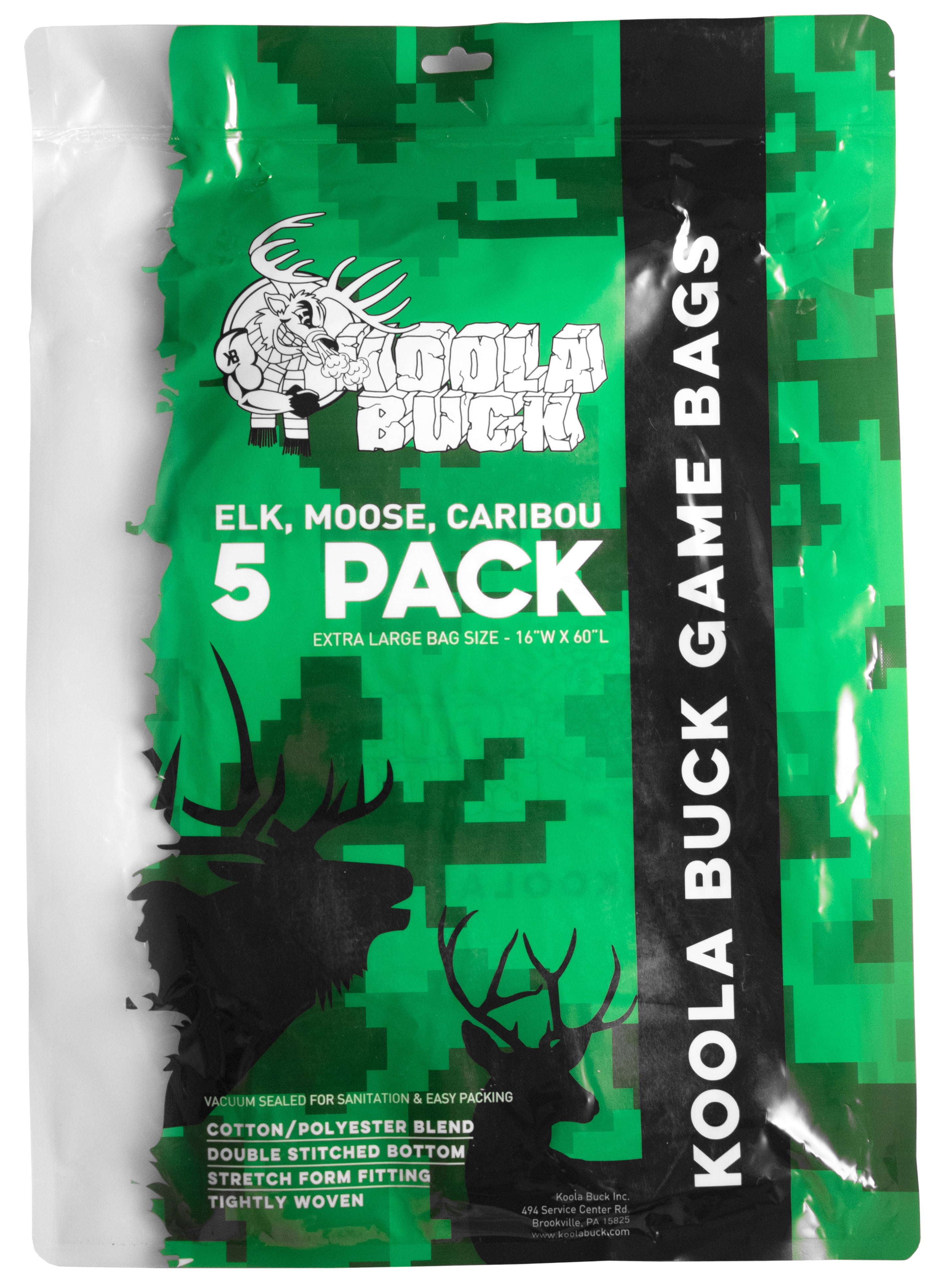 Aussio (150-Pack) Wild Game Meat Bags (1 Lb Capacity) - 10.5 x