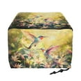 thumbnail image 2 of HELLHERO Hummingbird Lily Print 4 Slice Toaster Cover, Waterproof Small Kitchen Appliance Cover, Stain-Resistant Bread Machine Dust Protector (12.4"x10.6"x8.2"), 2 of 8