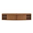 thumbnail image 6 of Modway Resonance 60" Wall-Mount TV Stand in Walnut, 6 of 10
