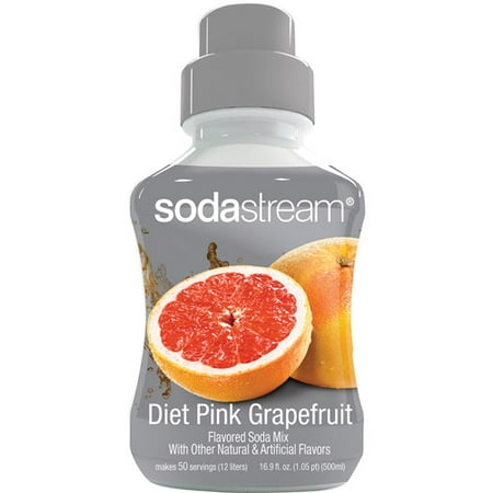 SodaStream Diet Pink Grapefruit Sodamix, 500 ml