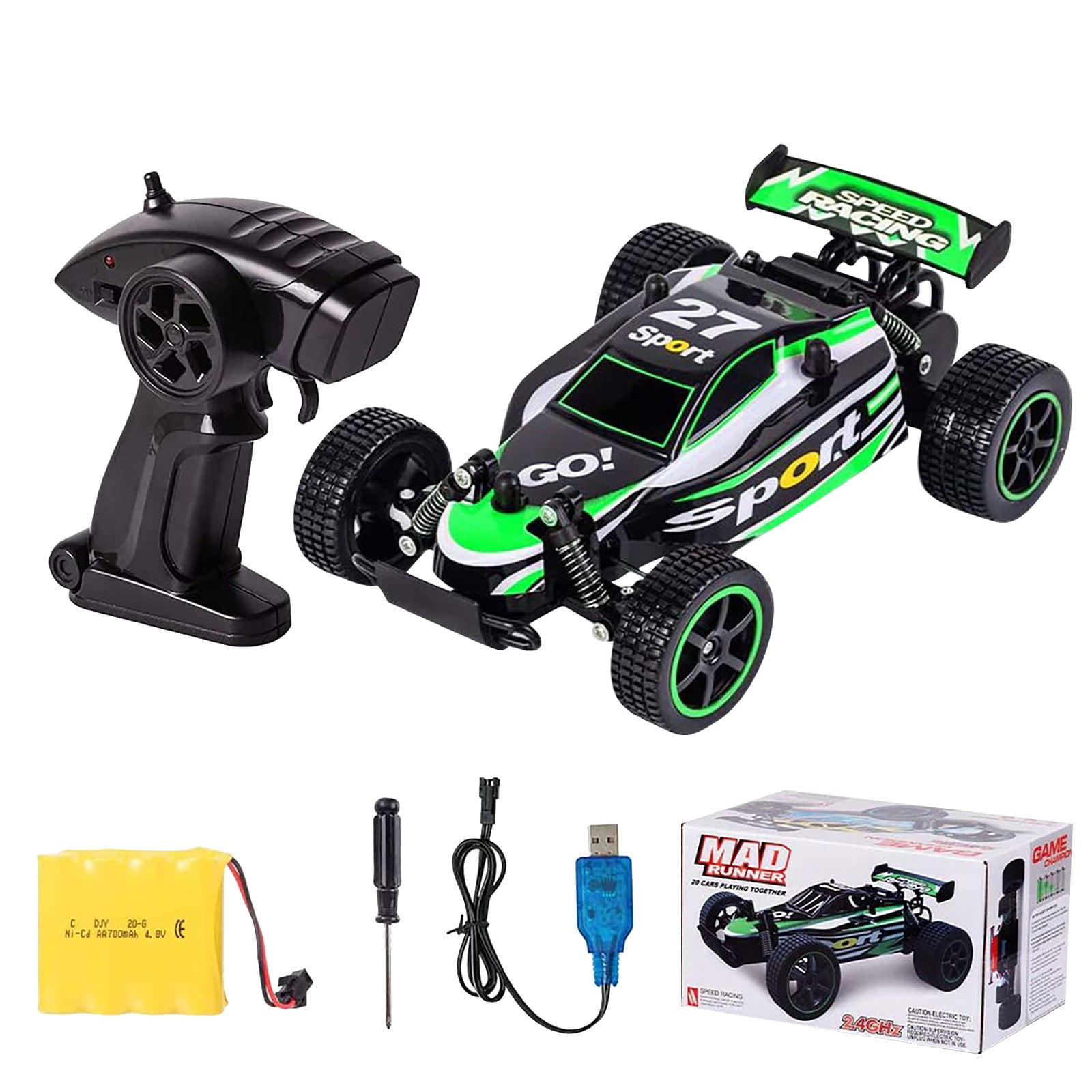 RC Racing Cars 2.4Ghz High Speed Radio Remote Control Car 1 20 2WD